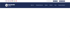 Desktop Screenshot of harlandsgroup.co.uk
